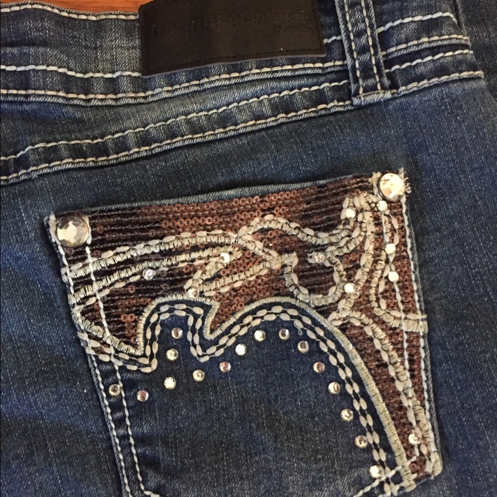 Twenty one black jeans sz 9/10R great cond - Picture 4 of 5